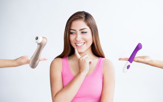 ¿Cuál es la diferencia entre un succionador y un vibrador?