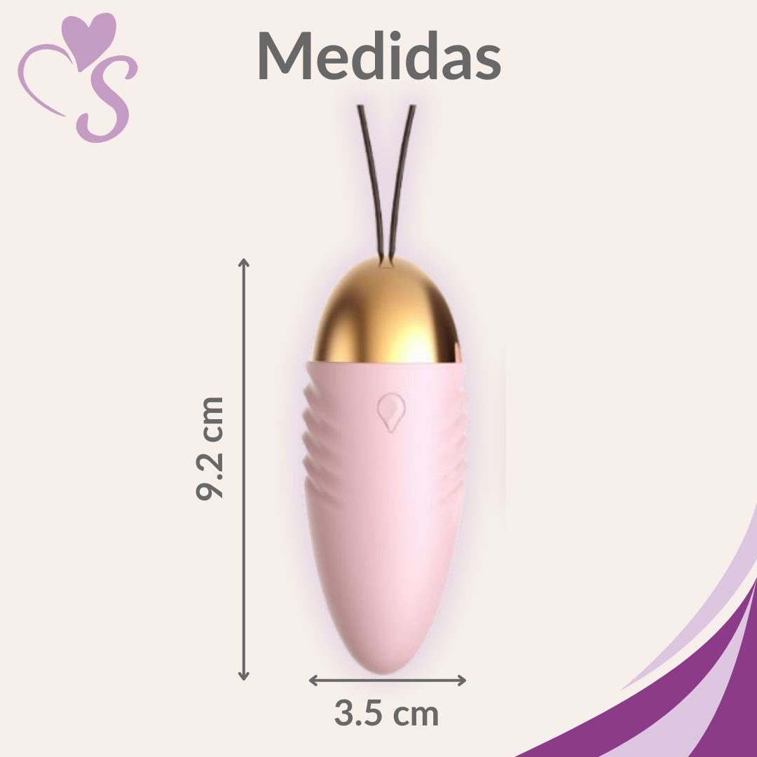 Vibrador bullet huevito con app SensaLove