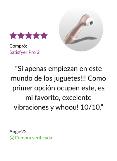 Testimonio positivo Satisfyer Pro 2